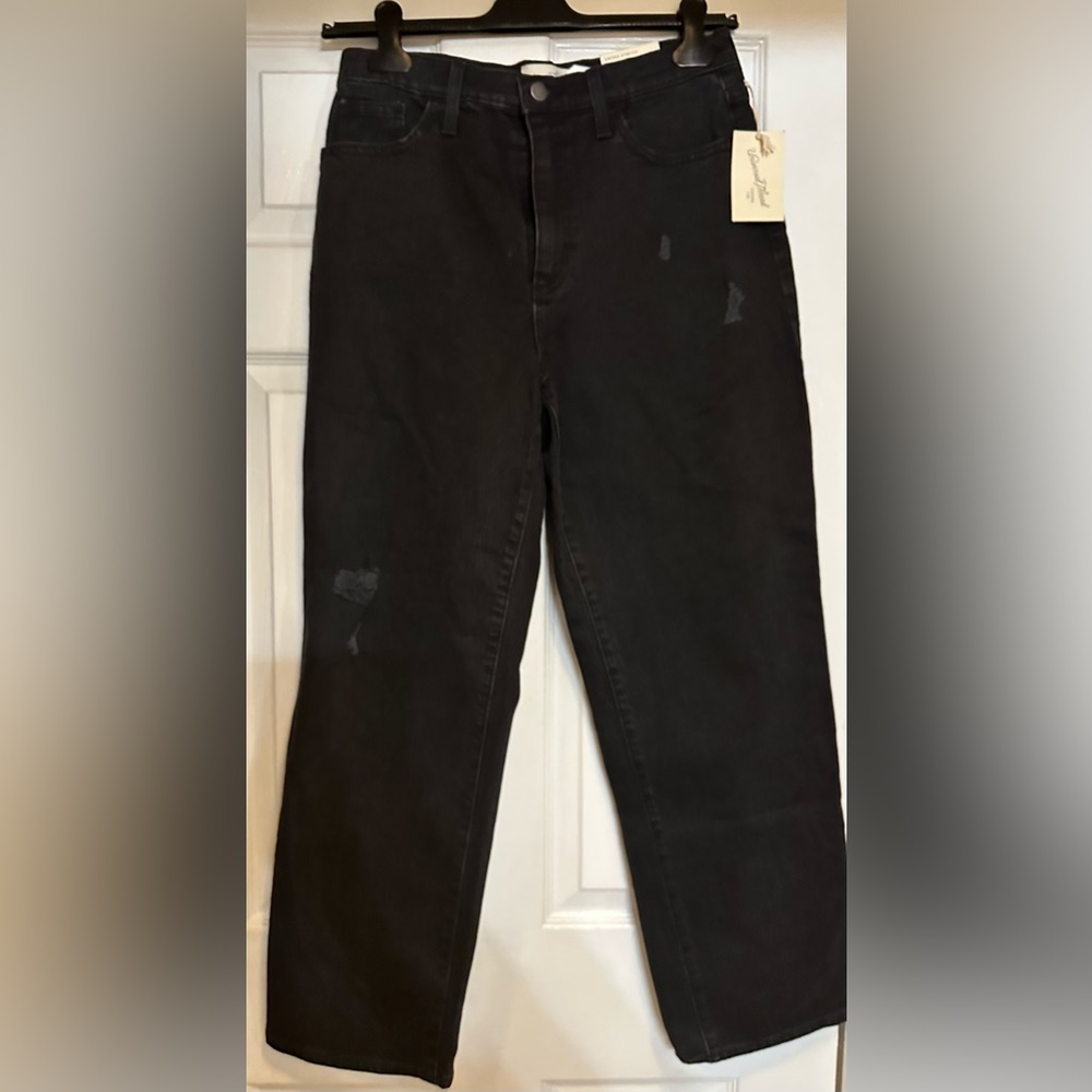 Universal Thread Goods Company Jeans  Black Denim  Size 8- 29L